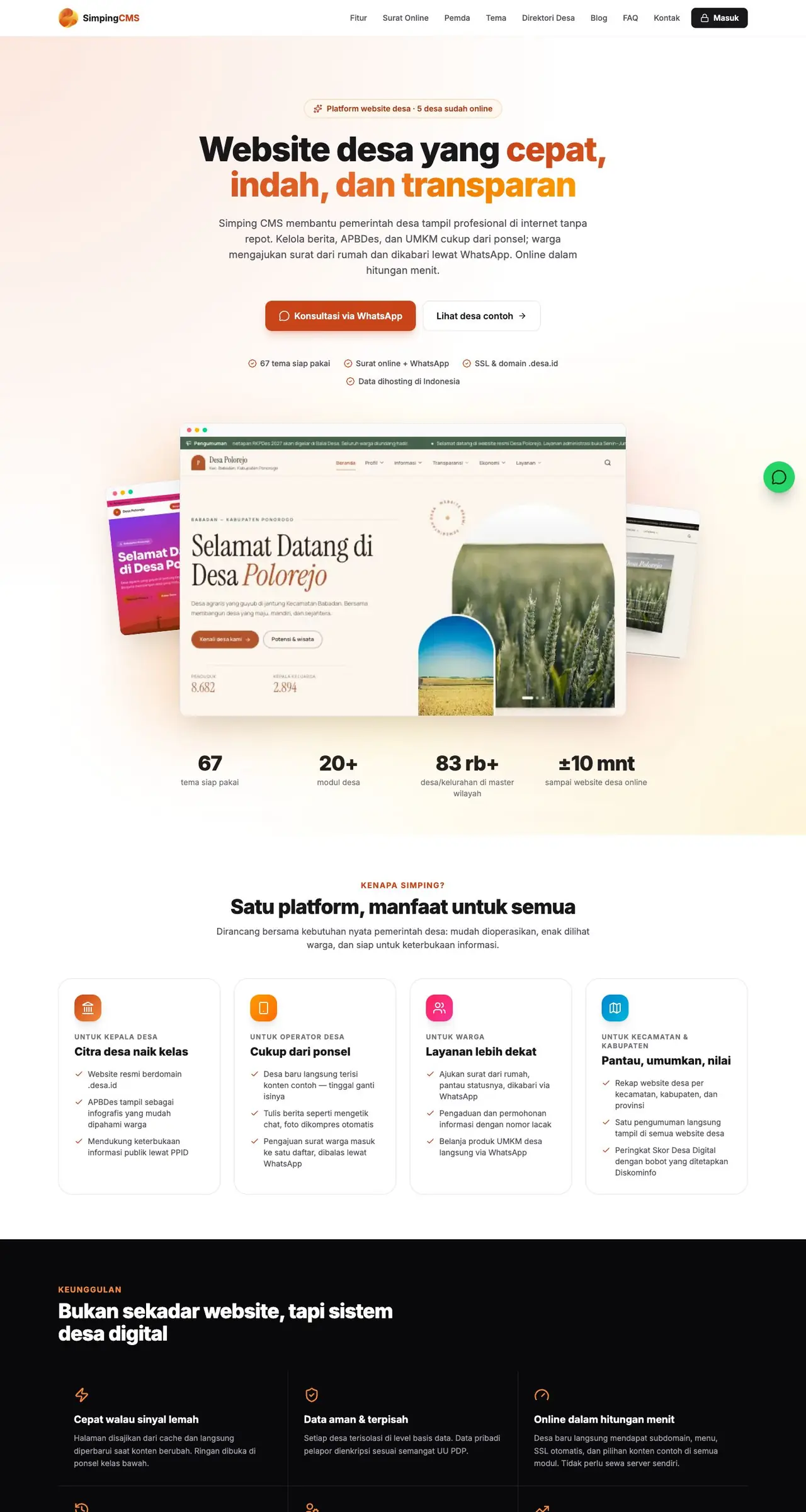 Simping CMS — simping.id